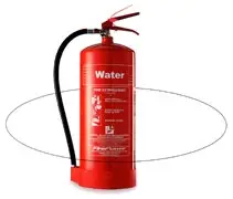 water fire extinguisher
