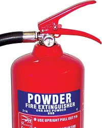 6kg powder fire extinguisher