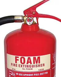 6 litre foam fire extinguisher