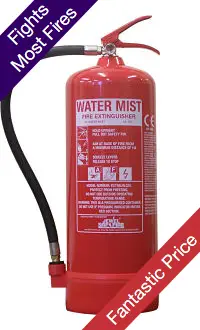 Water Mist Fire Extinguisher