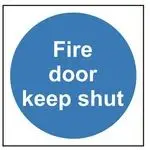 Fire Door Sign - keep shut