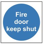 Fire Door Sign - keep shut